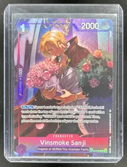 2025 One Piece Legacy of the Master Vinsmoke Sanji Treasure Rare #OP10-063 - Image 1
