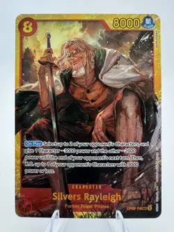 One Piece Silvers Rayleigh OP08-118 SEC - Two Legends Foil LP Fast Shipping - Image 1
