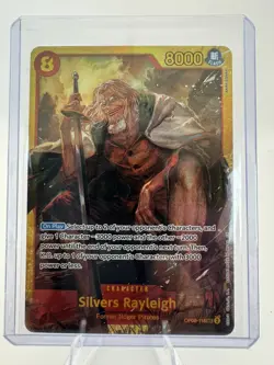 One Piece Silvers Rayleigh OP08-118 SEC - Two Legends Foil LP Fast Shipping - Image 5