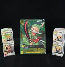 One Piece TCG | Roronoa Zoro (Event Pack Vol. 3) Promo Foil P-042 | NM ENG - Image 1