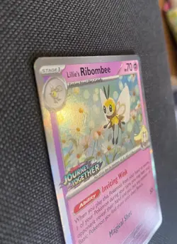Lillie's Ribombee SVP 183 Pokemon Journey Together Prerelease Stamped Promo - Image 4