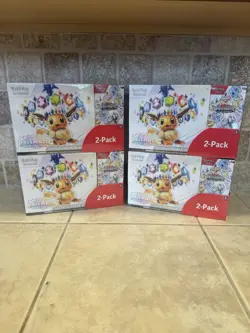 🐉Costco SEALED Pokemon TCG Prismatic Evolutions 2x ETB Booster Bundle Of 4!🐉 - Image 1
