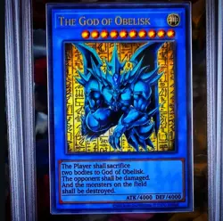 YUGIOH KONAMI STAINLESS STEEL FULL EGYPTIAN GOD SET PSA 10/ ARS10! GEM MINT 💎 - Image 3