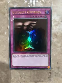 YuGiOh Ultimate Offering LART-EN071 Ultra Rare Sealed - Image 1