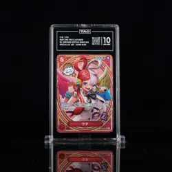 2025 One Piece Japanese EB03 Uta SP #003 Special Alt Art TAG 10 GEM MINT - Image 1