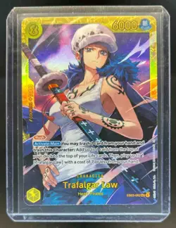 2026 One Piece Heroines Edition Trafalgar Law Secret Rare #EB03-062 - Image 1