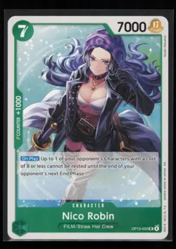 Nico Robin OP13-032 One Piece Carrying On His Will Uncommon Near Mint - Image 1
