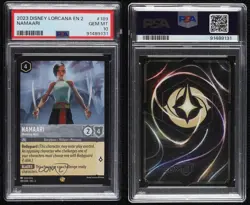 2023 Disney Lorcana - Rise of the Floodborn 2 Namaari Morning Mist PSA 10 GEM MT - Image 3