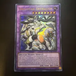 x1 “Dracotail Arthalion” / JUSH-EN006 / 1st Edition / Ultra Rare / Yugioh Card - Image 1