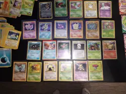 Vintage Pokemon Card Collection Lot Wotc 1st Base 2 Rare Holo Promo Topps LP MP - Image 2