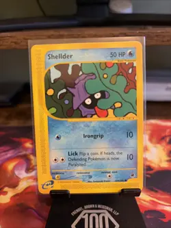 Pokemon Card - Expedition 129/165 - SHELLDER (common) - NM - Image 1