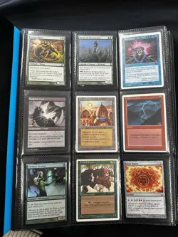 Magic The Gathering 200+ card vintage collection lot MTG - Image 1