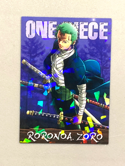 Roronoa Zoro - 91 - One Piece Ensky Chained Card Japanese - Image 1