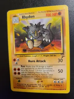 Pokemon Base Set 2 Uncommon Card - Rhydon 59/130 - Image 2