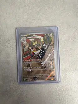 Pokemon Card Archaludon 155/142 Stellar Crown Illustration Holo Rare - Image 1