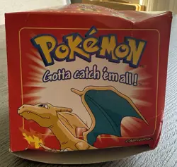 SEALED 1999 Burger King Pokemon Charizard 23K Gold Plated Pokemon Trading Card - Image 1