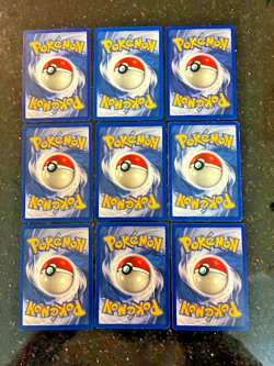 ** POKEMON CARDS #1 ** VINTAGE BASE ** (9) CARD LOT ** LP CONDITION ** WOTC ** - Image 3