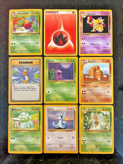 ** POKEMON CARDS #2 ** VINTAGE BASE ** (9) CARD LOT ** LP CONDITION ** WOTC ** - Image 2