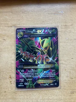Pokemon Mega-Sceptile-EX Holo Full Art Ultra Rare Card Ancient Origins 85/98 DM - Image 1