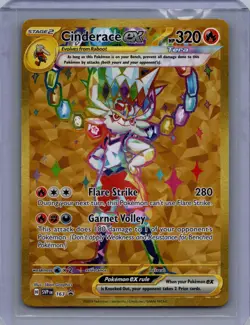 Cinderace ex #163 Near Mint or Better SV: Scarlet & Violet Promo Cards - Image 1
