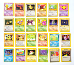 NM/MINT Complete Team Rocket Common Set -WOTC Pokemon Cards-24 Cards - Image 1