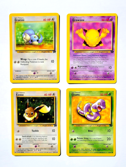 NM/MINT Complete Team Rocket Common Set -WOTC Pokemon Cards-24 Cards - Image 4