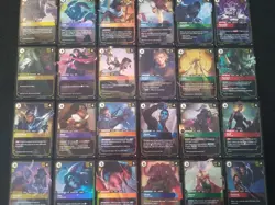 RIFTBOUND LEAGUE OF LEGENDS SPIRITFORGED 24 CARD CHAMPION UNIT RARE FOILS SET - Image 1