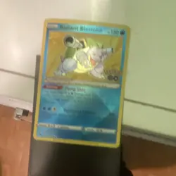 Pokemon Radiant Blastoise 018/078 Holo Radiant Rare Pokemon GO Card - Image 1
