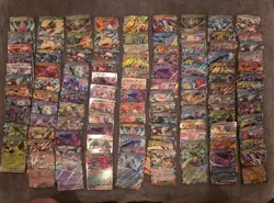 Pokemon Huge Lot Of 110 All Double Rare Cards ALL NM - Image 1