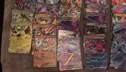 Pokemon Huge Lot Of 110 All Double Rare Cards ALL NM - Image 2