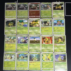 Lot of 20 Pokemon Turtwig Grotle Torterra Cards Japanese TCG Mixed Lot Collectio - Image 1