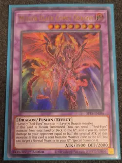 YuGiOh Cards - Meteor Black Comet Dragon - GFTP-EN096 - Near Mint! - Image 1