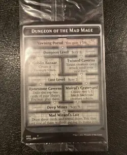 Magic the Gathering Oversized Dungeon Cards Adventures in the Forgotten Realms - Image 1