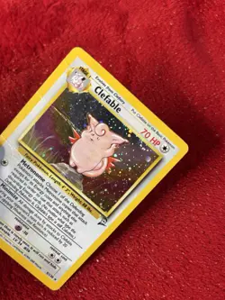 Clefable 005/130 Base Set 2 Holo Wotc Pokemon Card Hp - Image 5