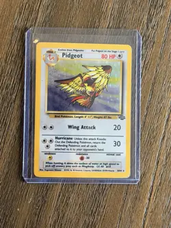 Pokemon Pidgeot Jungle Holo Rare Unlimited Card 8/64 HP80 1999 TCG - Image 1