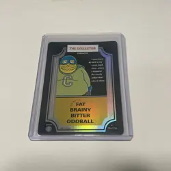 2003 The Simpsons TCG - Rare THE COLLECTOR Foil Promo Card #18a/156 - FREE SHIP - Image 2
