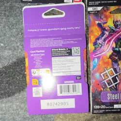 Bandai Gundam Card Game Steel Requiem Booster Pack (6 Packs, English) - Image 2