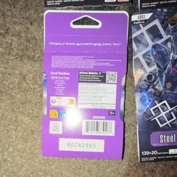 Bandai Gundam Card Game Steel Requiem Booster Packs (6 Packs, English) - Image 2