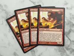 4x Molten Primordal x4 Gatecrash - MTG Magic -4 Card Playset - NM - Image 1