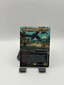 MTG, Swooping Pteranodon (Borderless) 19 NM Universes Beyond: Jurassic Pikachu - Image 1