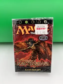 MTG Sealed Deck 2004 Magic The Gathering - Champions of Kamigawa - Kami Reborn - Image 1