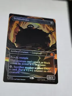 Technodrome X1 BORDERLESS FOIL-NM/M-Teenage Mutant Ninja Turtles - Image 1