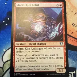 Storm-Kiln Artist Commander Masters Regular - Image 1