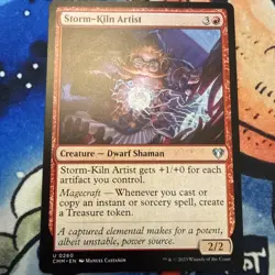 Storm-Kiln Artist Commander Masters Regular - Image 2