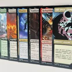 Lot of 6 MTG Universes Beyond: Spider-man Sinister Six Spot Lizard Prowler - Image 1