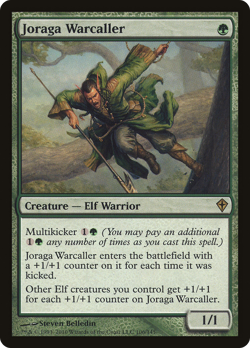 Joraga Warcaller #106 (Damaged) Worldwake WWK Magic MTG - Image 1