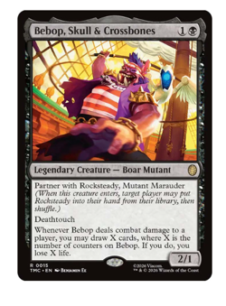 Bebop, Skull & Crossbones Teenage Mutant Ninja Turtles MTG - Image 1