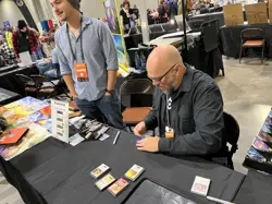 KING SULEIMAN Arabian Nights rare Magic the Gathering Unplayed NM Hand Signed - Image 4