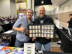 KING SULEIMAN Arabian Nights rare Magic the Gathering Unplayed NM Hand Signed - Image 5