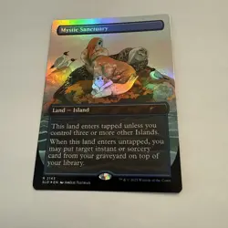 Mystic Sanctuary FOIL Borderless 2143 Secret Lair Dandan SLD MTG Rare Unplayed - Image 2